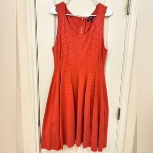 Torrid, size 1x, orange dress